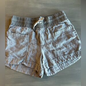 Athleta Gray Elastic Waist Shorts